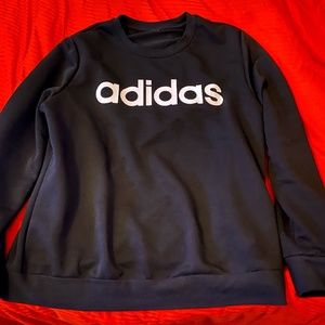 Women's Black Adidas Sweatshirt